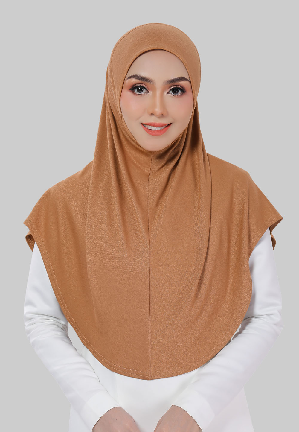 COTTON LABUH IN SANDY BROWN